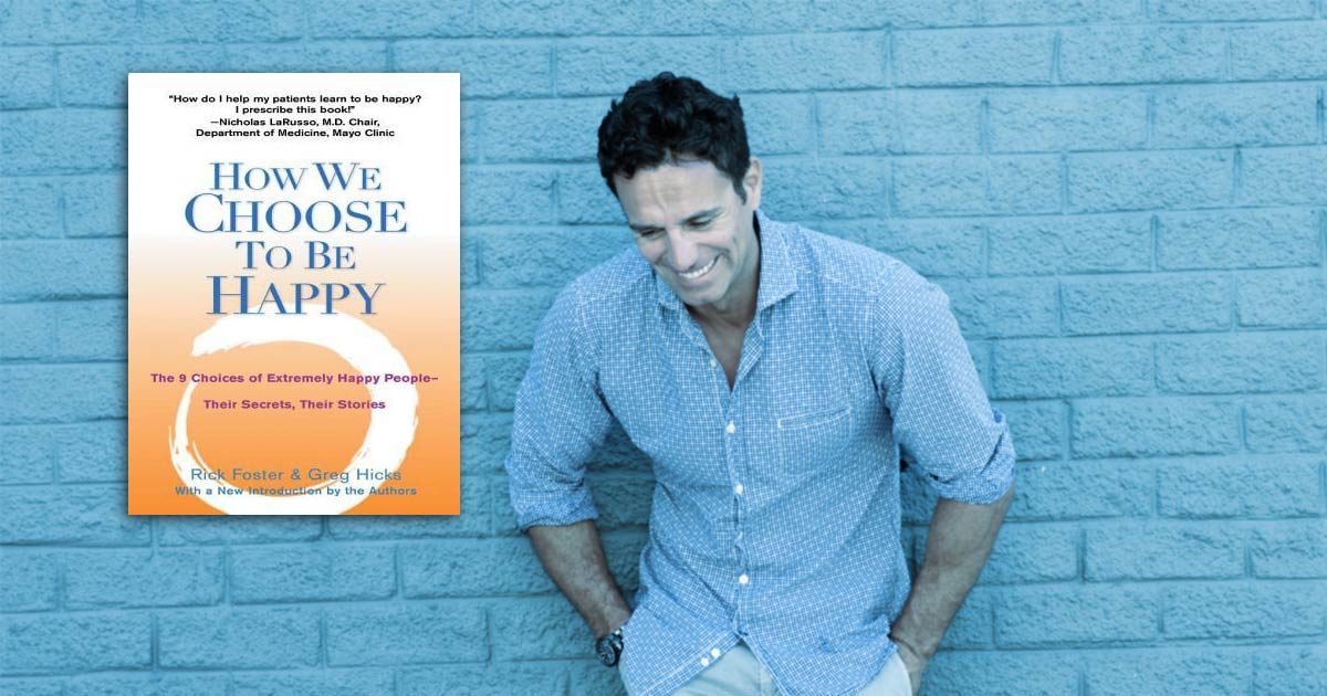 Cover the book, How We Choose To Be Happy.