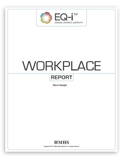 Sample report cover: EQ report